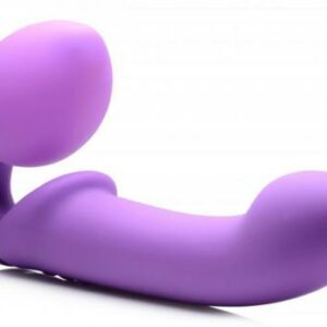 G-Pulse Vibrierender halterloser Strap-on - Lila