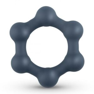 Boners Hexagon Penisring mit Stahlkugeln