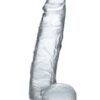 Jock C-Thru Transparenter Dildo – 23 cm