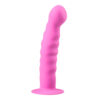 Saugnapf-Dildo aus Silikon – Rosa