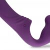 Trägerloser Strap-on-Vibrator – Lila