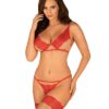 Mellania BH-Set mit sexy Tanga – Rot